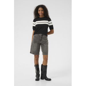 Pullover - KAlizza - Zwart/Wit - Regular Fit