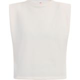 Mymo - Sweatshirt - Wolwit - Dames - Oversized Pasvorm