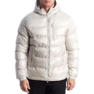 Heren Gewatteerde Jacket met Capuchon 66512