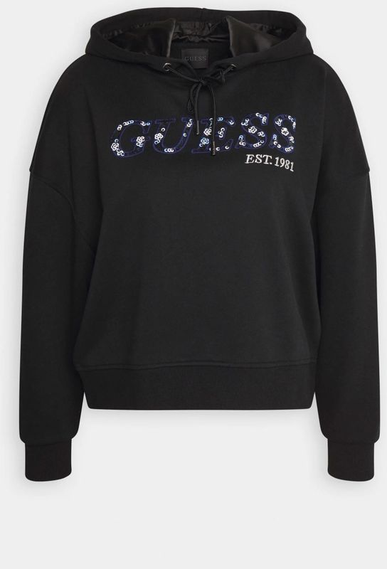 GUESS - Roy - Sweatshirt - Grijs - Met Capuchon