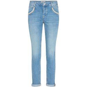 Mos Mosh high waist skinny jeans Naomi Sansa light blue denim