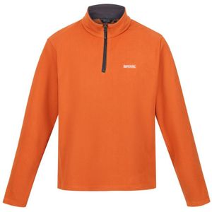 Regatta - Geweldig voor Buiten Heren Thompson Half Zip Fleece Sweater (Gebrande sinaasappel)