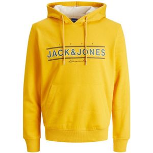 Jack & Jones Hoodies Jorfriday Sweat Hood  Geel - Maat 2XL