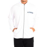 La Martina - TMF601-FP533 - Hoodie - Wit - Met Rits