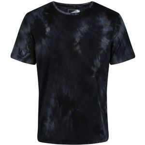 Regatta Heren Fingal Edition Tie Dye T-shirt (Zwart) - Maat 3XL