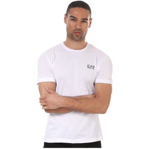 Emporio Armani EA7 Core ID Heren T-shirt, Wit - Maat S