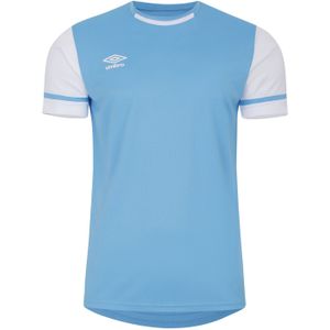 Umbro Heren Cavelle Jersey T-Shirt (Hemelsblauw/Briljant Wit)