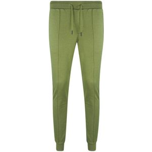 Philipp Plein Sport Gevoerde Logo Groene Joggingbroek - Maat XL