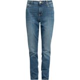 Guess - Straight Jeans - Blauw - Denim - Fitted Pasvorm