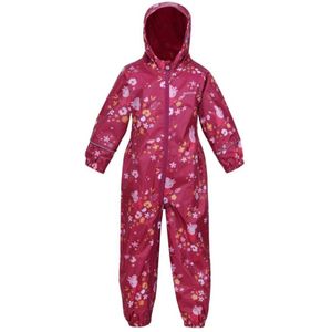 Regatta Kinder/Kinder Pobble Peppa Pig Puddle Suit (Bessenroze/herfst)