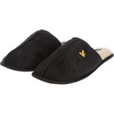 Lyle And Scott - Tarquinn - Pantoffels - Zwart - Textiel - Rubberen Zool