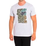 La Martina - TMR300-JS206 - T-shirt - Grijs - 100% Katoen