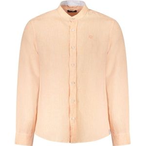 Linnen Bandkraag Shirt