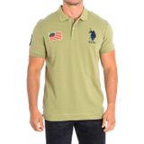 US Polo Assn. - Polo - Khaki - Katoen - Korte Mouwen