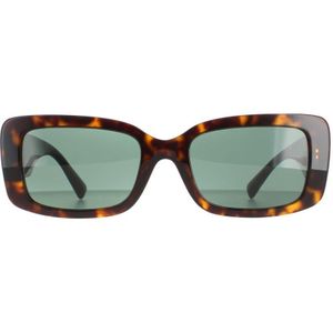 Valentino rechthoek dames havana groen VA4108 zonnebril | Sunglasses