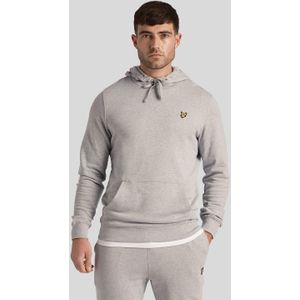 Lyle & Scott Heren pull over hoodie (Lichtgrijs)
