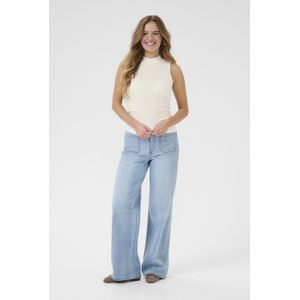 Mouwloos shirt Regular fit Chalk white