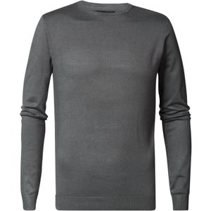 Petrol Industries - Fijn Gebreide Pullover - Zwart