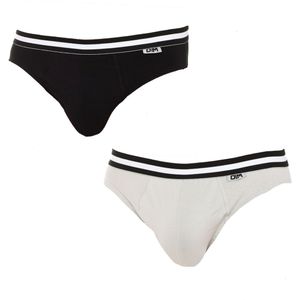 Pack-2 Slip Katoen Streech tejido transpirable D6577 hombre