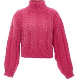 Mymo - Jumper - Fuchsia - Gebreide Trui