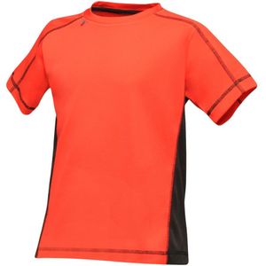 Regatta Kinderen/Kinderen Peking T-Shirt (Klassiek rood/zwart)