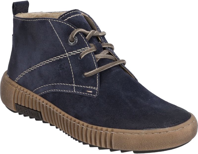 Josef Seibel - Maren 02 - Enkellaarsjes - Suede - Zwart