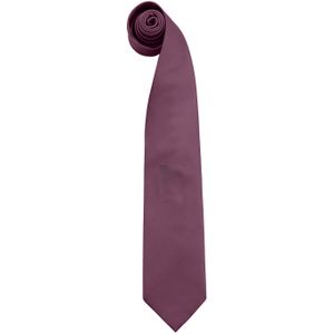 Premier Heren Kleuren Mode Stropdas (Paars)
