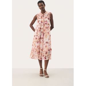 Part Two - RiyanaPW - Jurk - Beige / Crème / Bruin / Pink