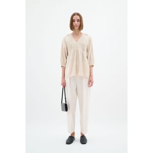 Overhemd met lang mouwen Regular fit Eggshell cream