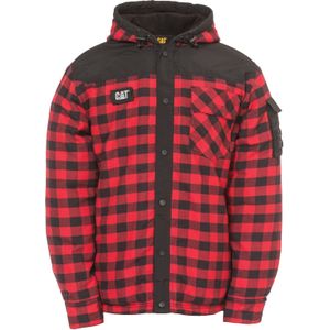 Caterpillar Sequoia Heren Rode Fleece Jas