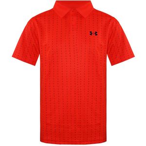 Under Armour - Performance Tee Box - Poloshirt - Oranje - Kids