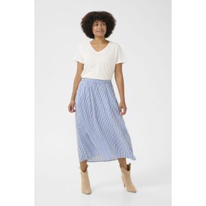 Rok A-shape blue white