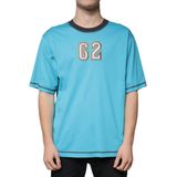 Dolce & Gabbana - Crew Neck T-shirt - Blauw - Katoen