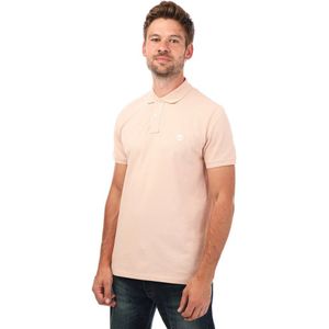 Timberland Heren Miller River Pique Poloshirt met korte mouwen (Roze)