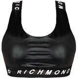 John Richmond - Eco Leather Sport Top - Zwart - Dames