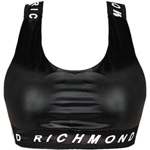 John Richmond - Eco Leather Sport Top - Zwart - Dames