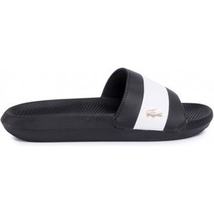 Lacoste Croco 120 3 Zwart Synthetisch Vrouwen Slider 39CFA0036 312