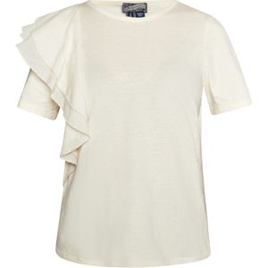 Dreimaster - T-shirt - Wolwit - Dames - Katoen