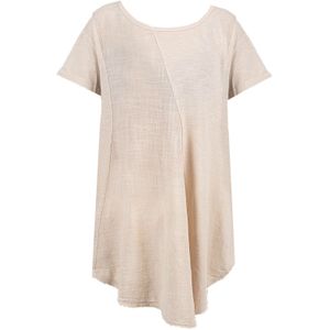 La Haine - Inside Us - T-shirt - Wit - Katoen/Elastaan