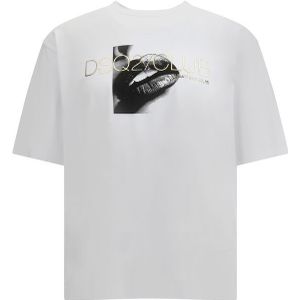 Grafische Print Katoenen T-shirt