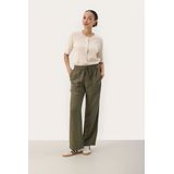 Part Two - Rechttoe-rechtaan Kalamata Broek - Groen - Dames