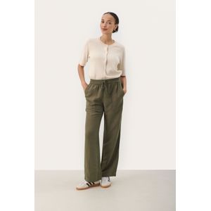 Part Two - Rechttoe-rechtaan Kalamata Broek - Groen - Dames