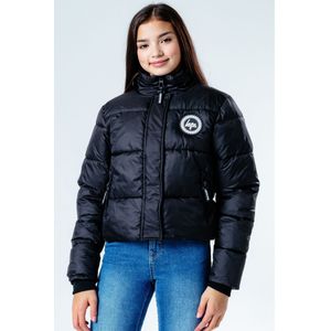 Girl's Hype Infant Crop Puffer Jacket in Black
