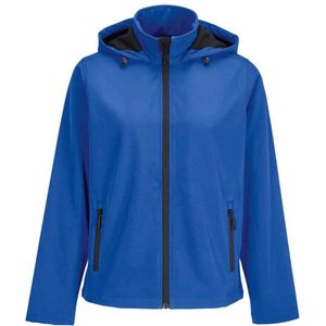 SOLS Dames Race Hooded Softshelljack (Koninklijk Blauw)
