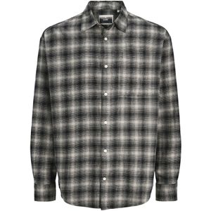 Jack & Jones Junior Overhemd  grijs / zwart