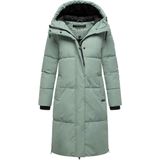 Marikoo dames gewatteerde wintermantel Michikoo met capuchon & magneetzakken