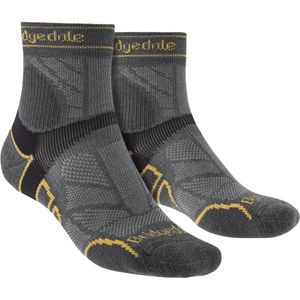 Bridgedale - Heren Hardloop Lichtgewicht Merino Wol Sokken - Gunmetal