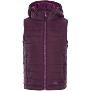 Trespass Meisjes Aretha Hooded Casual Gilet (Potent Paars) - Maat 7-8J / 122-128cm