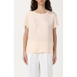 Liu Jo - Zijden Blouse met Korte Mouwen - Beige