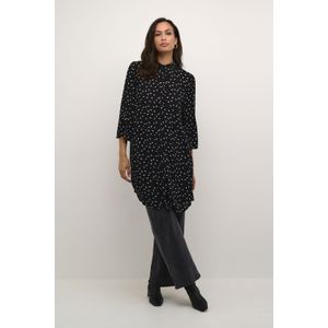 Kaffe - Blousejurk - Zwart/Wit - KA Vinni Amber